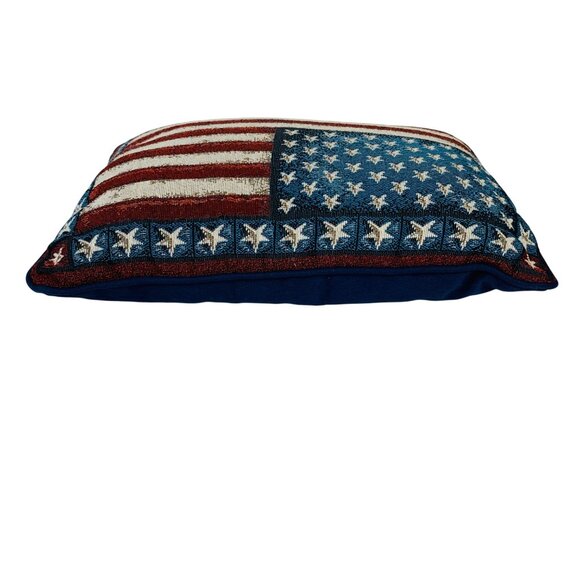 Lafrance Americana Flag Decorative Throw Pillow Old Glory Stars Stripes USA - Picture 12 of 14